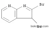 Molecular Structure of 1202876-67-2 (3H-Pyrrolo[2,3-b]pyridine, 2,3-dibromo-)